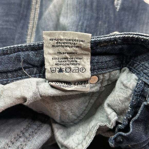Silver Jeans Twisted Capri Jeans Size 30 - Picture 11 of 11